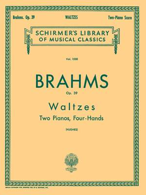 Johannes Brahms: Waltzes, Op. 39 (set)