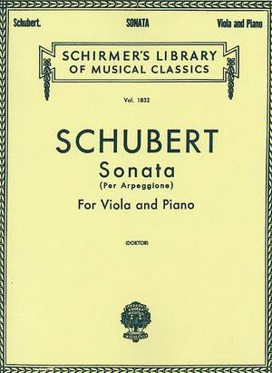 Franz Schubert: Sonata per Arpeggione