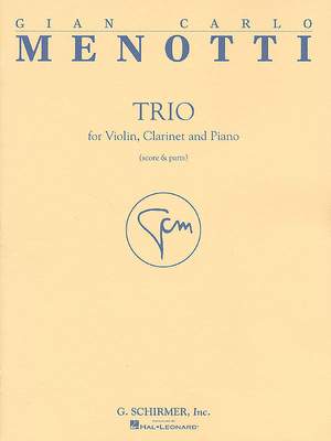 Gian Carlo Menotti: Trio