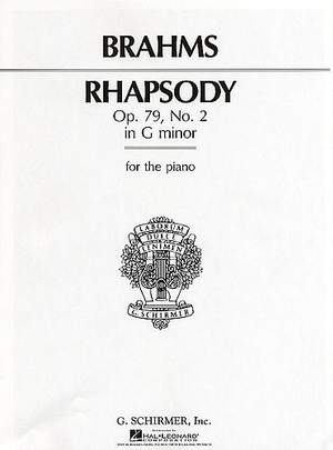 Johannes Brahms: Rhapsody in G Minor, Op. 79, No. 2