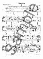 Johannes Brahms: Rhapsody in G Minor, Op. 79, No. 2 Product Image