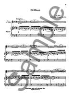 Johann Sebastian Bach: Siciliano Flute and Piano (from 2nd Flute Sonata) Product Image