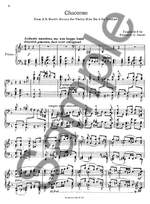 Johann Sebastian Bach: Chaconne In D Minor Product Image