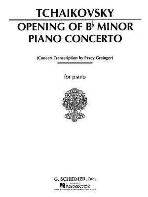 Pyotr Ilyich Tchaikovsky: Piano Concerto In B Flat Minor