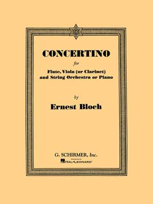 Ernest Bloch: Concertino