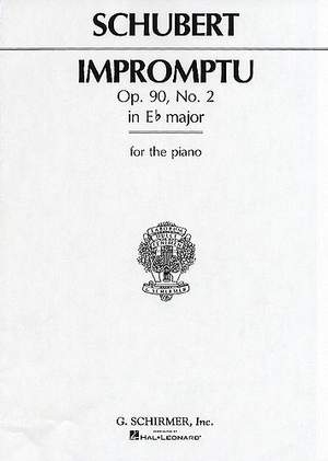 Franz Schubert: Impromptu, Op. 90, No. 2 in Eb Major