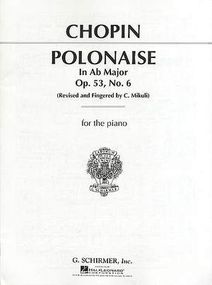 Frédéric Chopin: Polonaise, Op. 53 in Ab Major