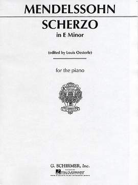 Felix Mendelssohn Bartholdy: Scherzo in E Minor, Op. 16, No. 2