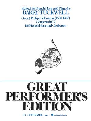 Georg Philipp Telemann: Concerto In D For French Horn And Orchestra