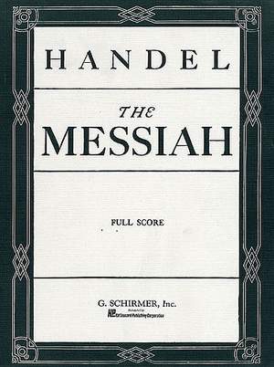 Georg Friedrich Händel: Messiah (Oratorio, 1741)