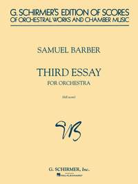 Samuel Barber: Third Essay for Orchestra