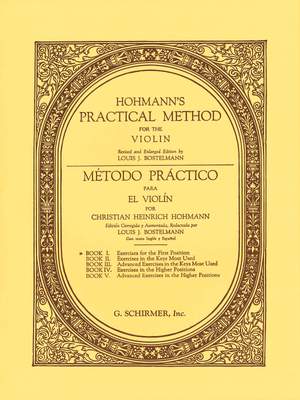 Christian Heinrich Hohmann: Practical Method for the Violin