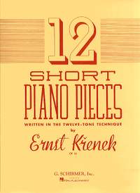 Ernst Krenek: 12 Short Piano Pieces