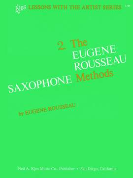 Eugene Rousseau: The Eugene Rousseau Saxophone Methods Book 2