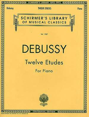 Claude Debussy: Twelve Etudes for Piano