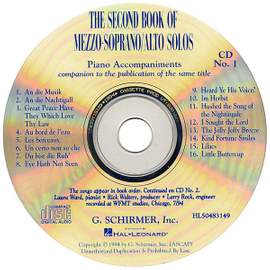The Second Book of Mezzo-Soprano/Alto Solos