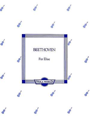 Ludwig van Beethoven: Fur Elise (Viola)