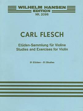 Carl Flesch: Studies and Exercises For Violin Solo Volume 1