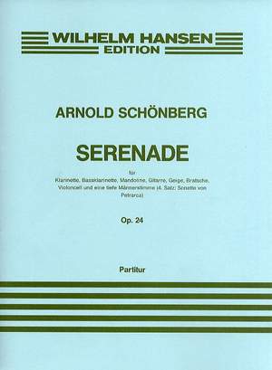 Arnold Schönberg: Serenade Op.24