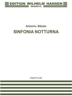 Antonio Bibalo: Sinfonia Notturna