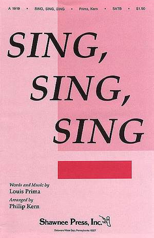 Louis Prima: Sing, Sing, Sing