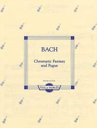 Johann Sebastian Bach: Chromatic Fantasy And Fugue