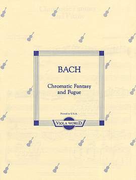 Johann Sebastian Bach: Chromatic Fantasy And Fugue