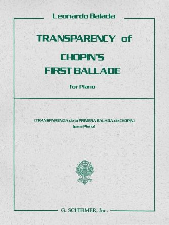 Leonardo Balada: Transparency