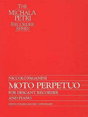 Michala Petri_Niccolò Paganini: Moto Perpetuo