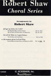 Francis Of Assisi: All Creatures Of Our God And King