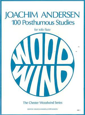 Joachim Andersen: 100 Posthumous Studies For Flute Solo