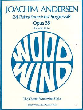 Joachim Andersen: 24 Petits Exercises For Flute Op. 33