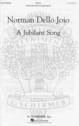 N Dello Joio: Jubilant Song, A