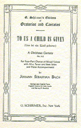 Johann Sebastian Bach: Cantata No. 142: Uns ist ein Kind geboren