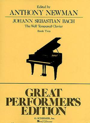 Johann Sebastian Bach: Well Tempered Clavier - Book 2