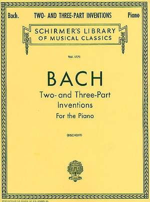 Johann Sebastian Bach: Two- and Three-Part Inventions