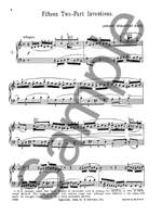 Johann Sebastian Bach: 30 Two- and Three-Part Inventions Product Image