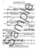 Carl Philipp Emanuel Bach: Quartet in G Product Image
