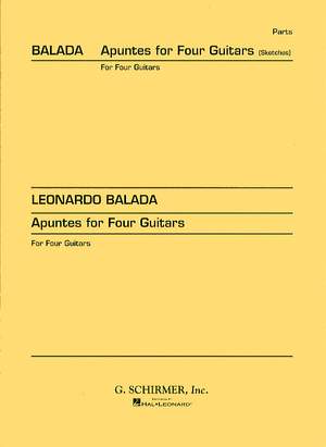 Leonardo Balada: Apuntes (Sketches)
