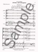 Samuel Barber: Antony And Cleopatra (Vocal Score) Product Image