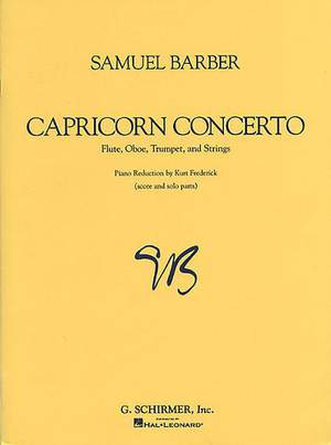 Samuel Barber: Capricorn Concerto