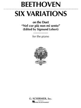 Ludwig van Beethoven: 6 Variations