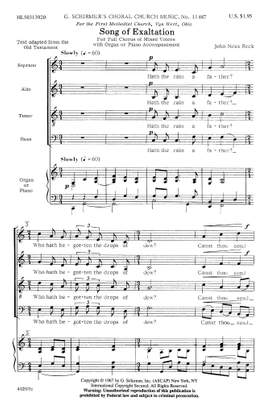 John Ness Beck: Song of Exaltation