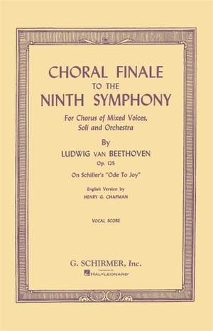 Ludwig van Beethoven: Choral Finale
