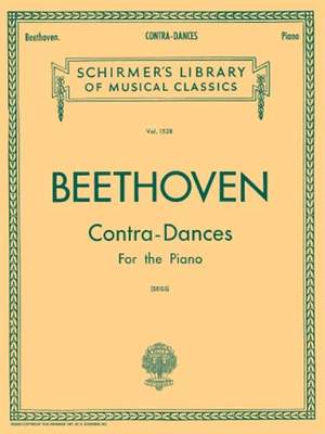 Ludwig van Beethoven: Contra-Dances For Piano