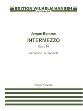 Jørgen Bentzon: Intermezzo Op. 24