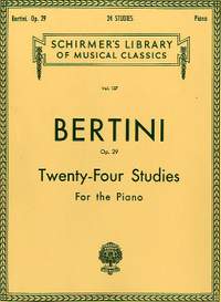 Henri Bertini: 24 Studies, Op. 29
