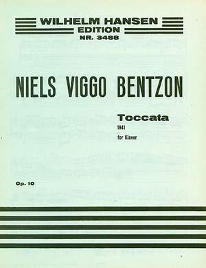 Niels Viggo Bentzon: Toccata For Piano Op.10