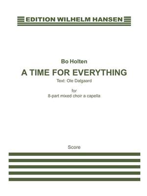 Bo Holten: A Time For Everything
