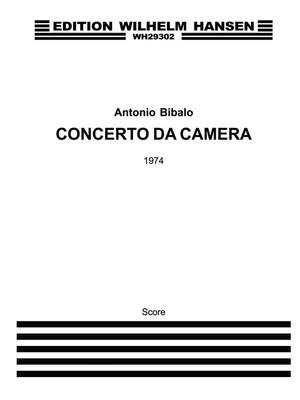 Antonio Bibalo: Concerto Da Camera